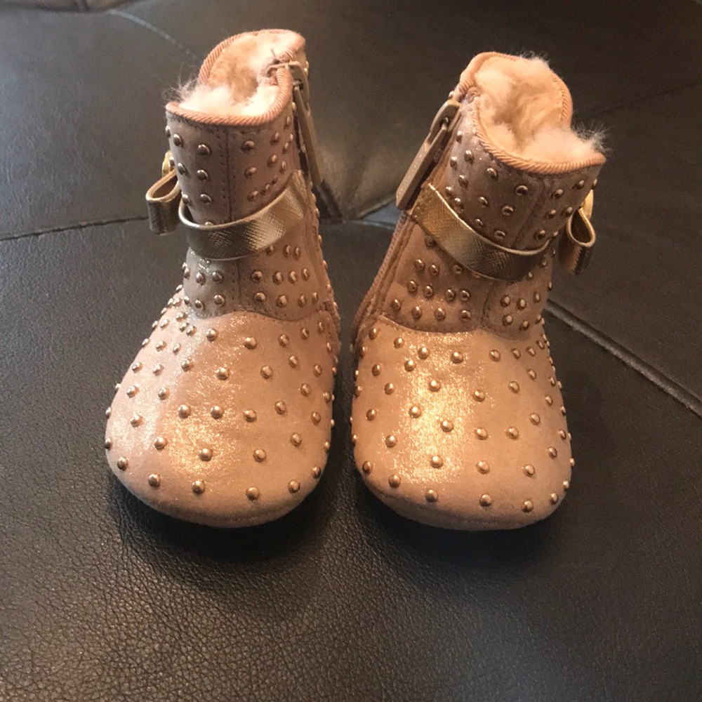MICHAEL by Michael Kors infant studded ankle boots